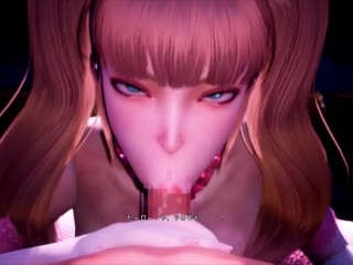 ★M男向け【H GAME】UNDER THE WITCH♡女騎士のバキュームフェラがエロ過ぎる 3D エロアニメ