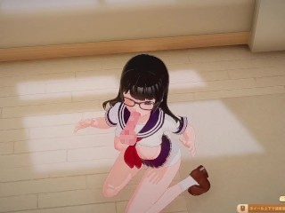 セーラーコスの女の子とエッチ♡　part2　ハニカム実況