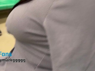 【咪咪寶】肛塞坐捷運～下面超緊！