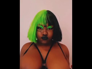 Big Titty Goth Ebony Tease | Jinx Vixen