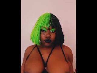 Big Titty Goth Ebony Tease | Jinx Vixen