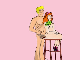 ස්කූබිඩූ ඪැෆ්නී ෆ්‍රෙඩී ගහනවා කෙදිරි ගද්දිම සුපිරි සැපක් scoobtdo