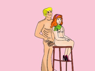 ස්කූබිඩූ ඪැෆ්නී ෆ්‍රෙඩී ගහනවා කෙදිරි ගද්දිම සුපිරි සැපක් scoobtdo