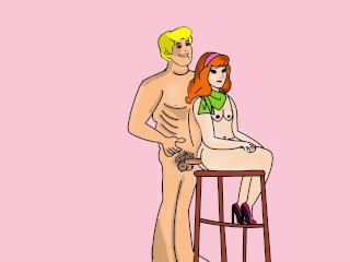 ස්කූබිඩූ ඪැෆ්නී ෆ්‍රෙඩී ගහනවා කෙදිරි ගද්දිම සුපිරි සැපක් scoobtdo