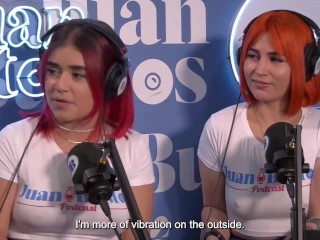 Zafiro fucks her boss, and Joselin loves threesomes | Juan Bustos Podcast