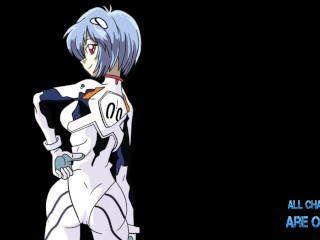 Rei Ayanami posa - DESNUDA