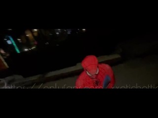 Ebony Tranny Get Dicked Down By Spider-Man 🕷️🕸️ Subcribe for Full Video