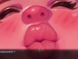 EL TIERNO BESO DE LA PRINCESA DESPUES DE UNA GRAN MAMADA - MY PIG PRINCESS - CAP 21