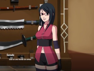 CONOCIENDO LA ALDEA Y PREPARANDO LOS PLANES PARA ESTAR CON SARADA - SARADA RISING - CAP 2