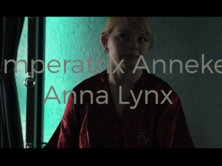 Imperatrix Anneke & Anna Lynx-first BDSM spanking session