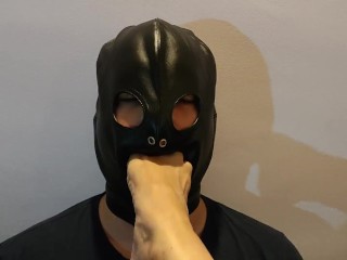 Kicking and stepping on my foot slave