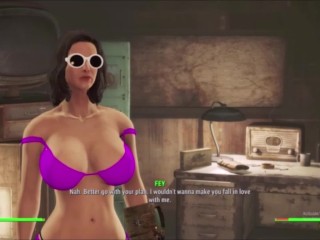 Gentle Love Story Narrated: Virgin Sex Fallout 4 AAF Mods Animated Sex Video Game Porn