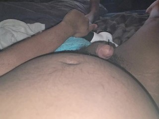 Indian guy slow motion cumshot and play