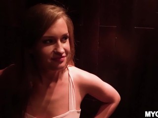 MYGF - April Brookes Hangs Out With Ken , J. Jay In The Hotel Lobby & She Keeps Flashing To Him