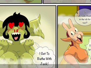 Hotspring ‘N Goblins Cartoon Comic Porn