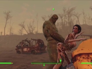 Big Ass Tatooed MILF Morning Fucked By Friendly Mutant: Fallout 4 AAF Mod Sex Animation Video Game