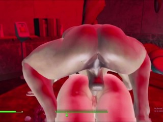 Tatooed Babe Anal Fucked Hard and Fast by Overboss: Fallout 4 AAF Mod Nuka Ride 3D Sex Animation