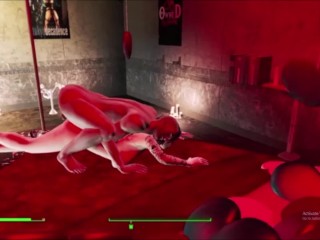 Tatooed Babe Anal Fucked Hard and Fast by Overboss: Fallout 4 AAF Mod Nuka Ride 3D Sex Animation