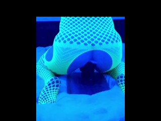 The bitch fucks with a strapon , jerks off a dick just in the ass