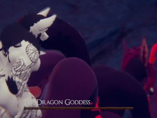 Furry DarkSouls Boss Fucked