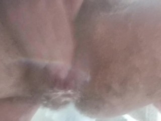 Masterbating and squirting with a nice close up view of my pussy