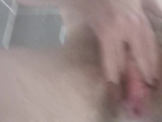 Masterbating and squirting with a nice close up view of my pussy