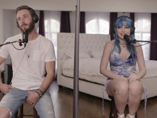 Blue Haired STUNNER Jewelz Blu Gets Wild & Dirty With Her Blind Date Lucas Frost