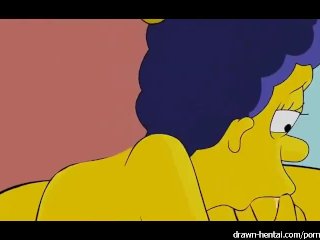 Marge Simpson with Homer