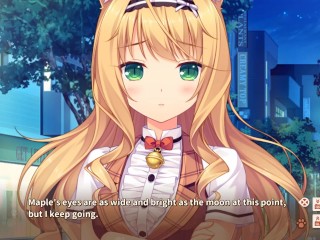 Nekopara vol 3 - Busty catgirl cinnamon being lewd
