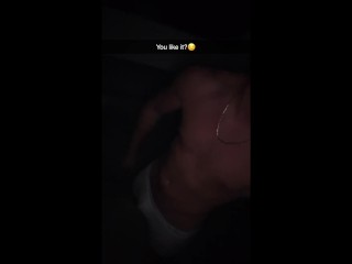 Cheerleader wants to fuck nerd classmate on snapchat