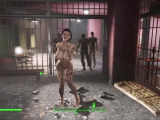 Tatooed Babe Takes Big Dick Screaming Ass Fuck | Fallout 4 Sex Mods Animated 3D Video Game Porn