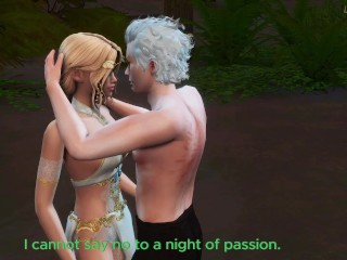 Gentle love with Astarion - 3D porn - Sims 4 - Baldur's gate III