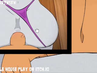 Jinx Teen Titans Bent Over Anal Creampie Thick Thighs Moaning - Hole House
