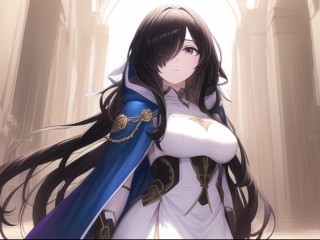 【#02 アリス ギア ワールド(体験版)実況】片目隠しのクールな爆乳女戦士が手コキからの生中出しセックスされてしまい・・(SF系同人エロゲー 〇 to the Girl)