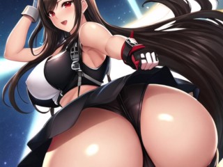 Tifa Fap Session - For Light Quickies - Guilt Free