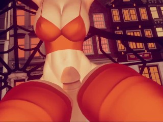 Velma Gets Dicked Down in Halloween Town