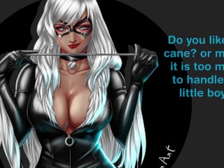 Black Cat Surprises You on Your Guard Duty Hentai Joi Cbt (Mommydom Nippleplay BDSM Bondage)