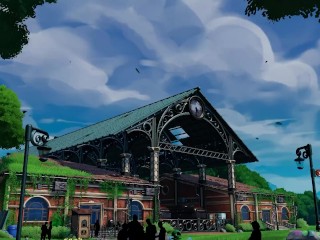 Peach Hills Division - Busty babe naked on the woods (1)