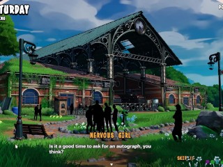 Peach Hills Division - Busty babe naked on the woods (1)