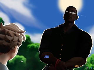 Peach Hills Division - Busty babe naked on the woods (1)