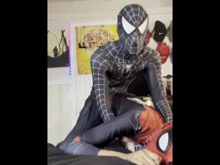 Spider-Man Fucks Spider-Girl Silly First Ever B/G Scene