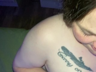 Sucking Daddy’s Dick and Close up Fucking