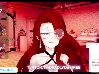 DeadlyDesiree Vtuber Cums SO MANY TIMES on Fansly Debut