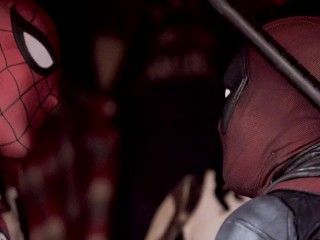 SPIDEYPOOL - Ms Marvel's Pussy Has A Marvelous Encounter With Dr. Strange's Cock FULL SCENE