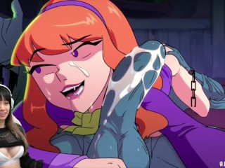 Mystery Bang - Velma & Daphne - BEST Halloween Gangbang