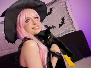 WITCHY HENTAI BITCH gets destroyed! (4K) POV Cosplay Rough Sex AHEGAO Goth Girl FEET Footjob Blowjob