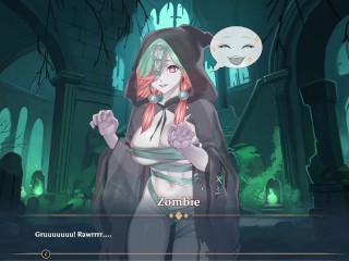 Anal Fucking A Hot Cute Zombie Chick - 9 - Aura Hentai Cards