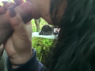 AMAZING ORAL CREAMPIE! He Cums While SHE KEEPS SUCKING - PULSATING Orgasm Blowjob - CAMERA #2