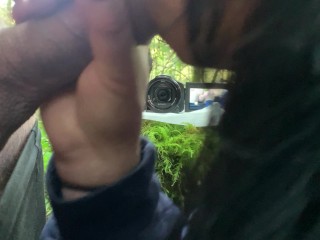 AMAZING ORAL CREAMPIE! He Cums While SHE KEEPS SUCKING - PULSATING Orgasm Blowjob - CAMERA #2