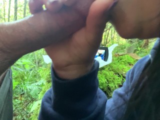 AMAZING ORAL CREAMPIE! He Cums While SHE KEEPS SUCKING - PULSATING Orgasm Blowjob - CAMERA #2